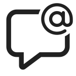 Comment Mention SVG Icon
